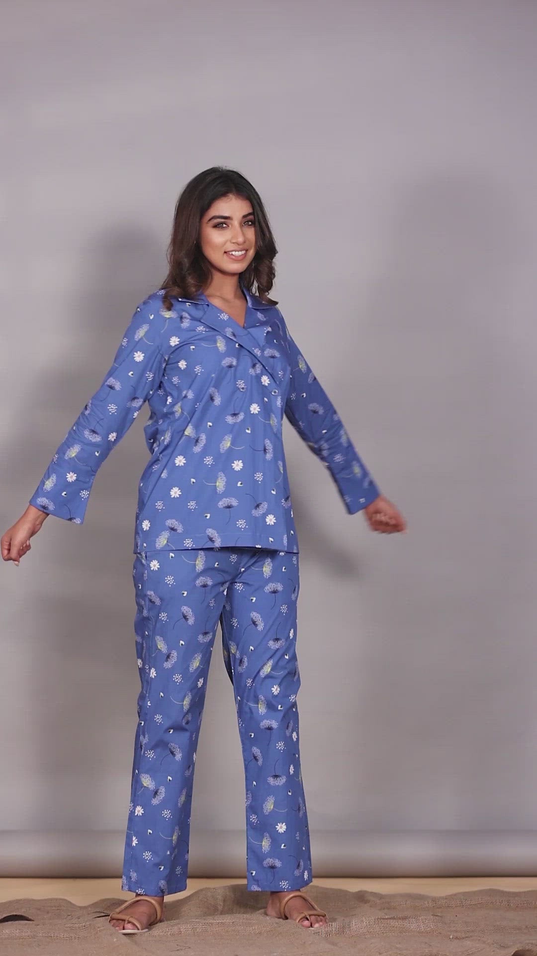 Cotton Printed Pajama Set ONLY 